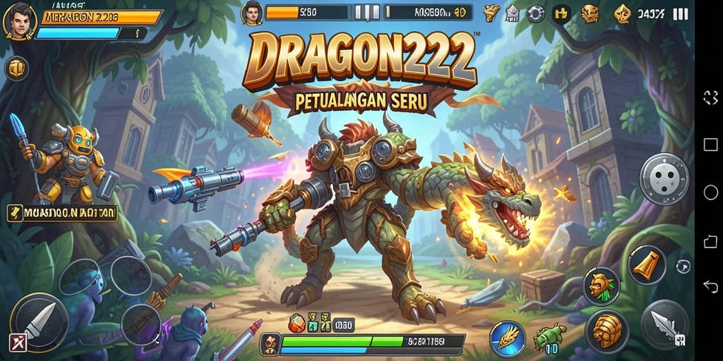 Tampilan gameplay seru DRAGON222 dengan grafis menakjubkan.
