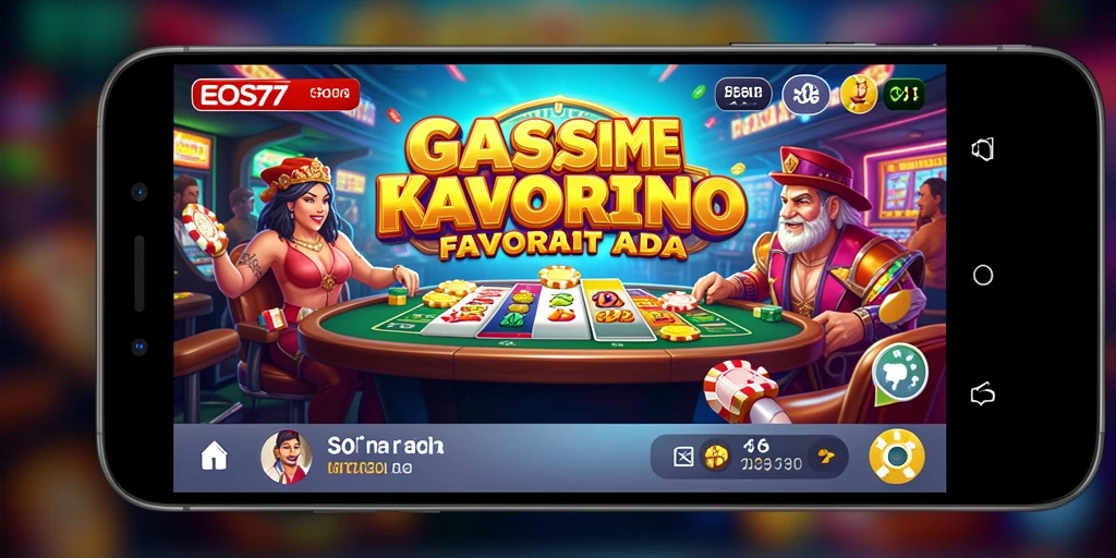 Tampilan gameplay menarik di EOS77 dengan pengalaman Kasino yang nyata.