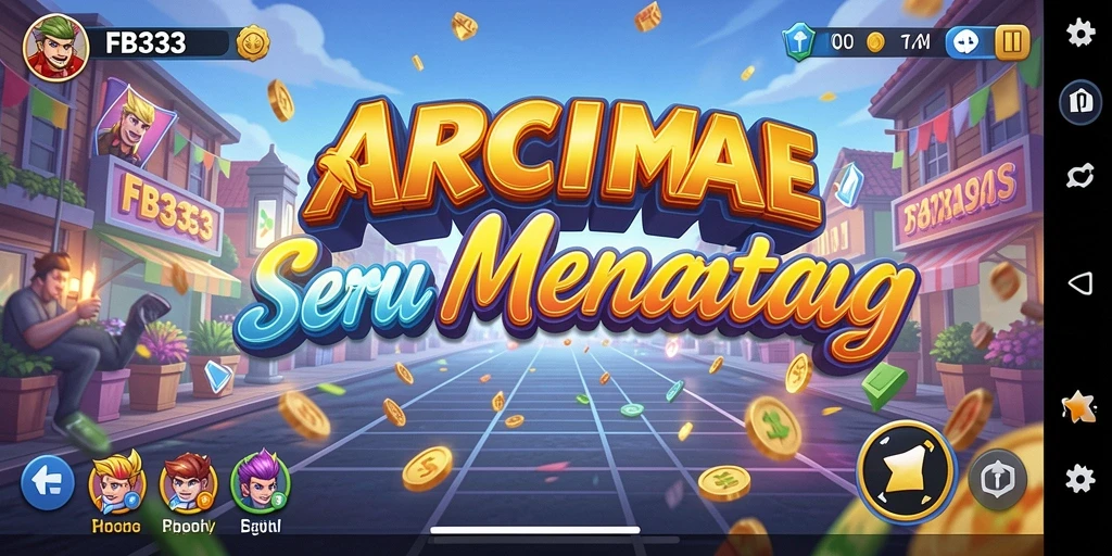 Screenshot gameplay FB333 menunjukkan aksi seru dalam permainan Arcade.