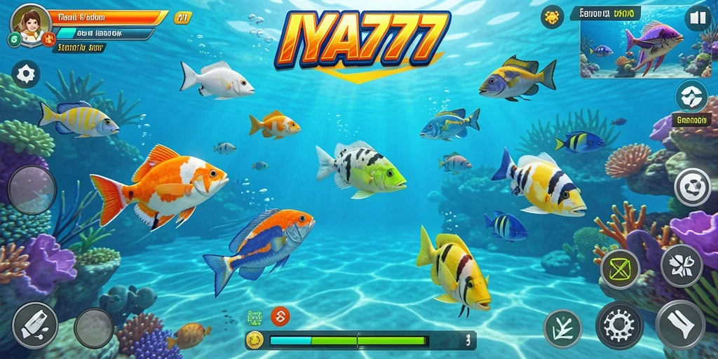 Tampilan gameplay IYA777 yang penuh aksi tembak ikan