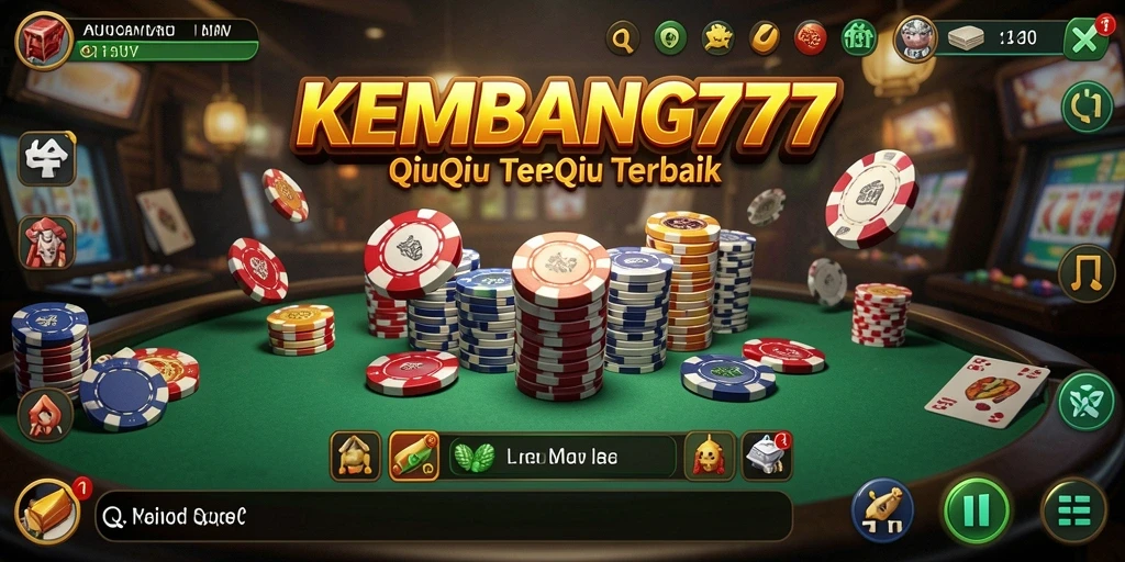 Tampilan gameplay QiuQiu yang seru dan mengasyikkan.