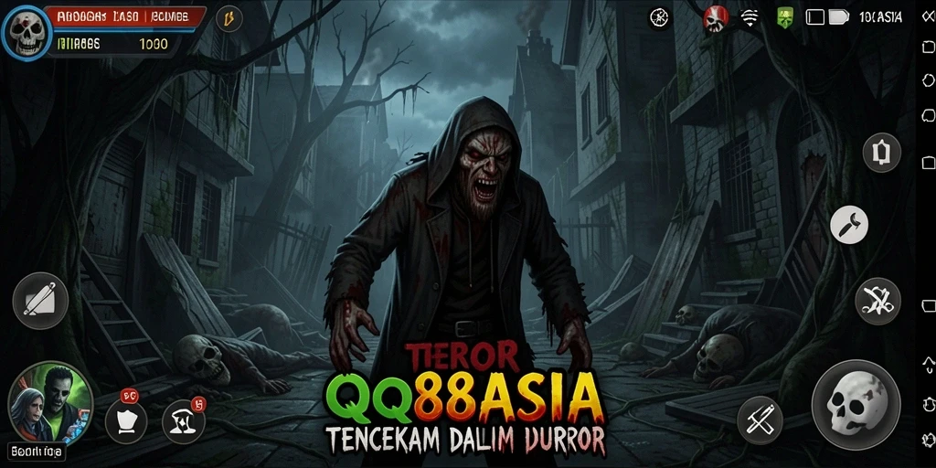 Tangkapan layar menampilkan aksi mencekam dalam gameplay Horror.