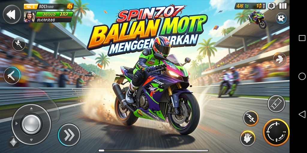 Tampilan gameplay SPIN707 yang seru dan mendebarkan.