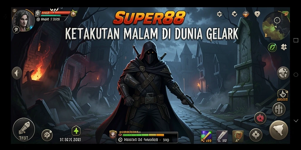 Tampilan gameplay menyeramkan dari SUPER88 yang membuat jantung berdegup kencang.